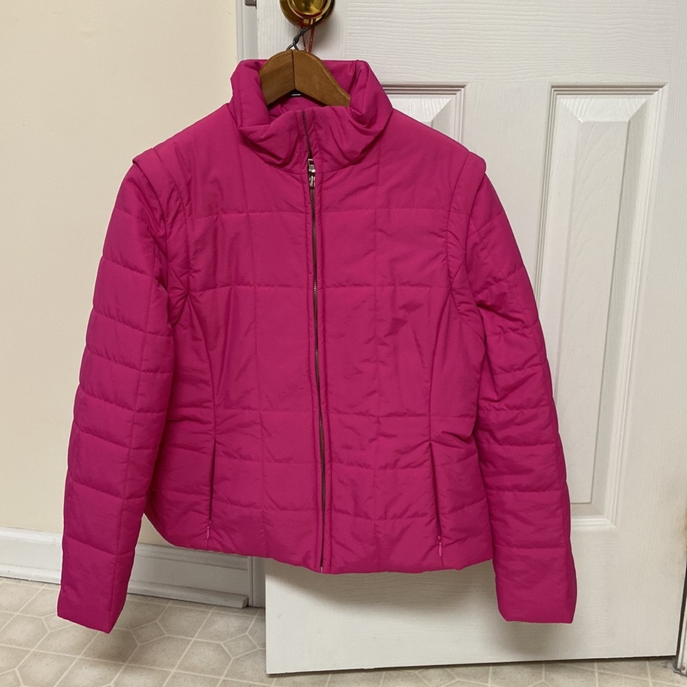 Petite Sophisticate’s Jacket/Vest combo.